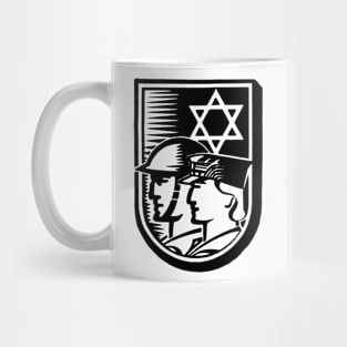 National Committee for the Jewish Soldier Logo - 1945 Mug